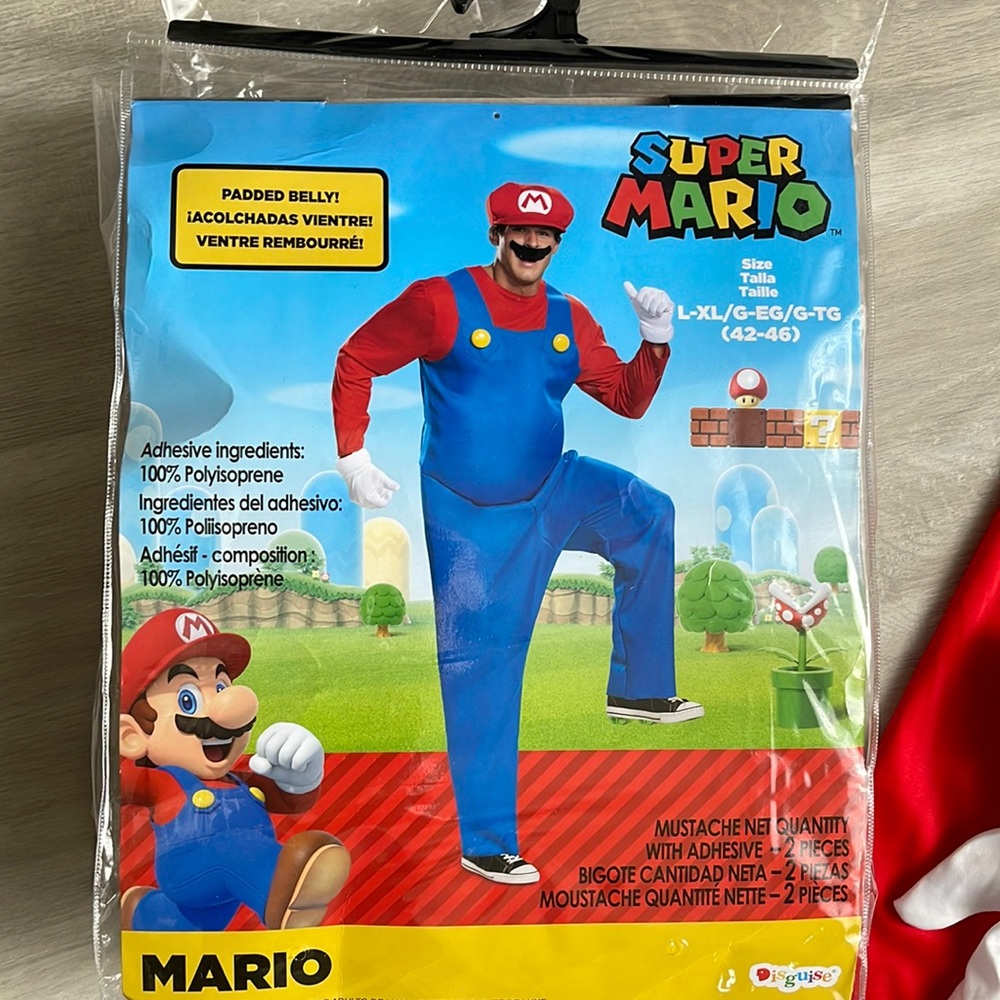 Men’s Mario costume